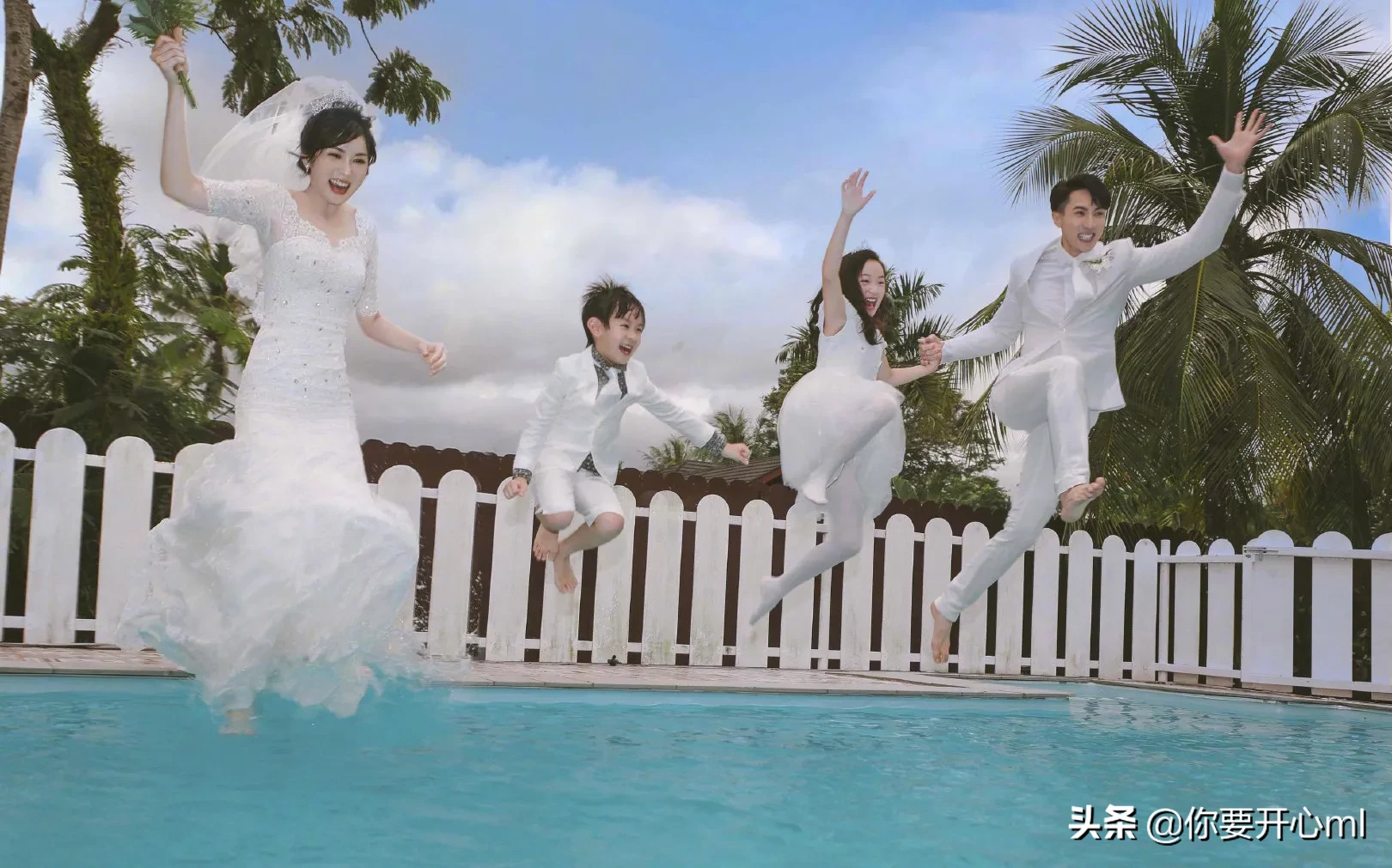 吴尊林丽吟婚纱照曝光，网友说吴尊有眼光，林