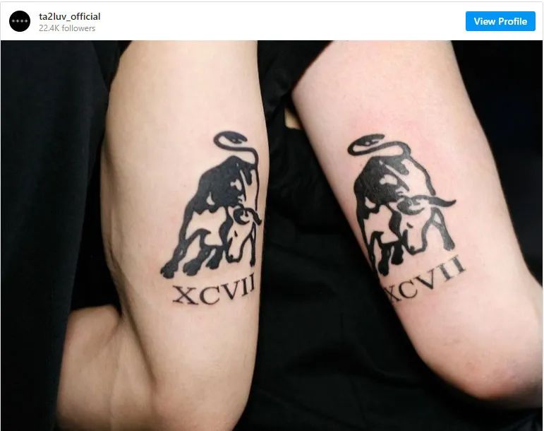 柾国和got7成员友情纹身在演艺界成为至亲的97s