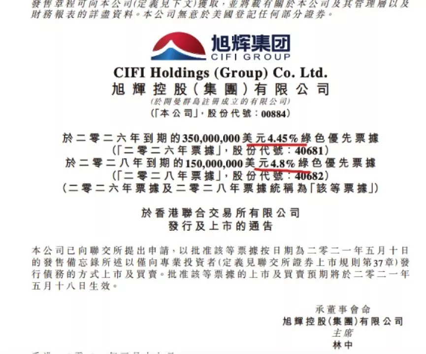 ESG报告成果显著，却难掩旭辉控股的资本困境