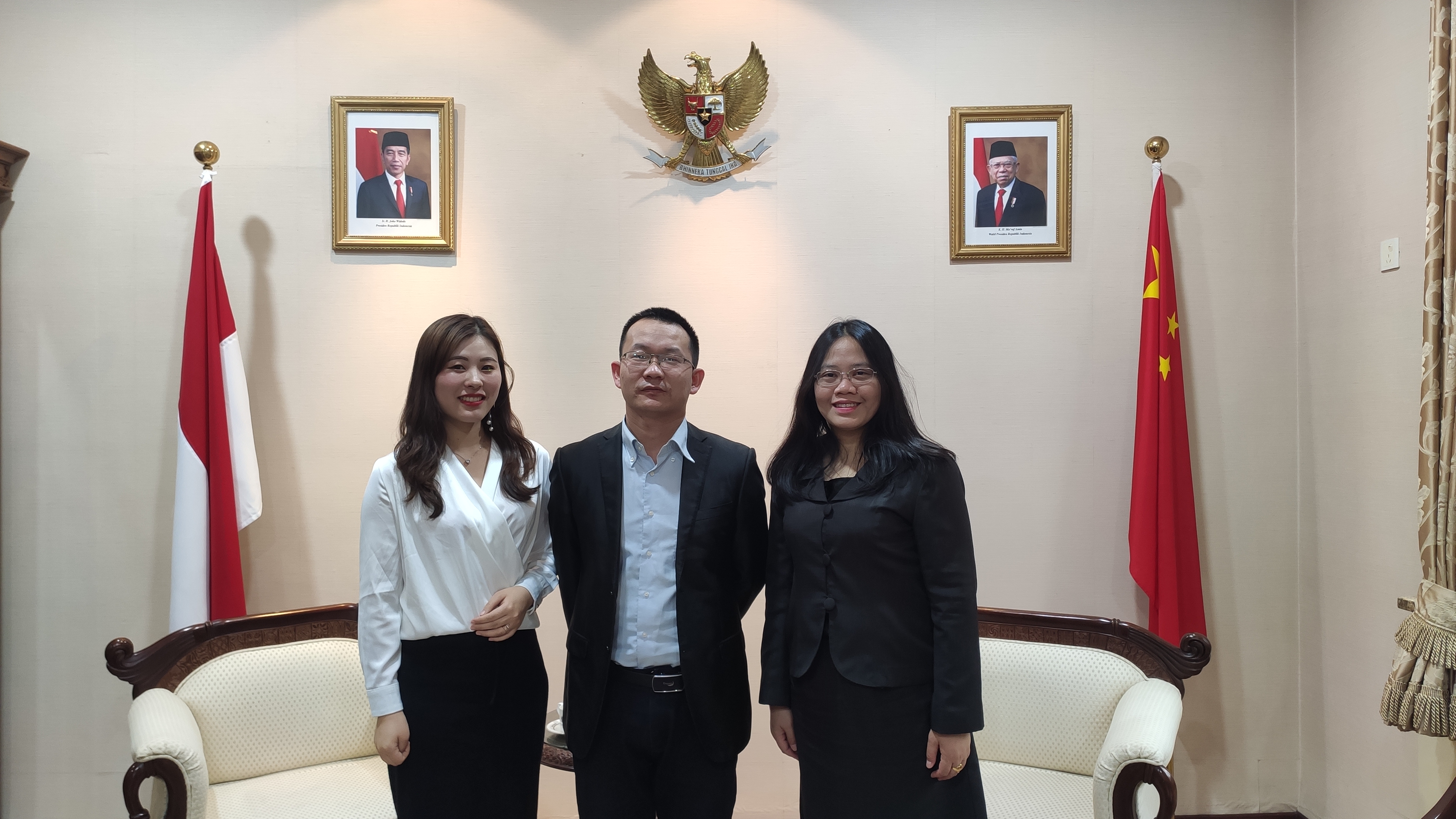 牛立军与印尼驻华大使馆友好交流，认真调研印尼园区现存痛点