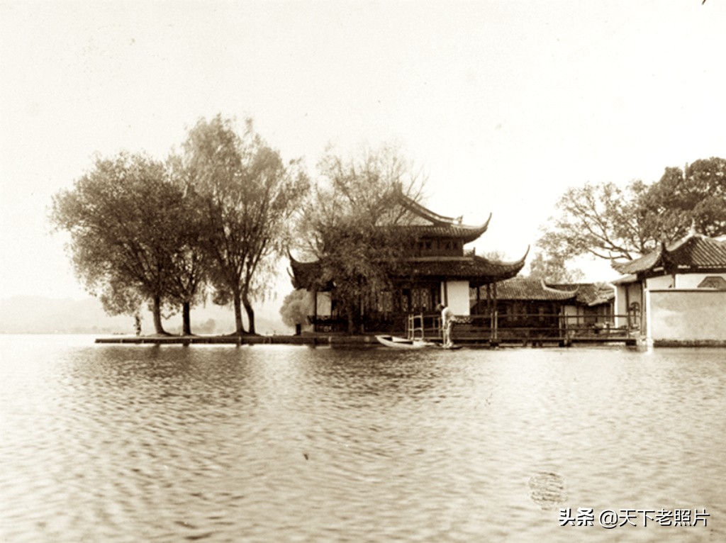 1900年代的杭州西湖老照片 且看杭州百年前美丽风景