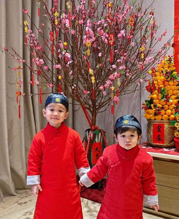 胡杏兒幫兒子做手工，奕霆仔穿毛毛蟲衣服，獲李乘德稱讚好媽媽