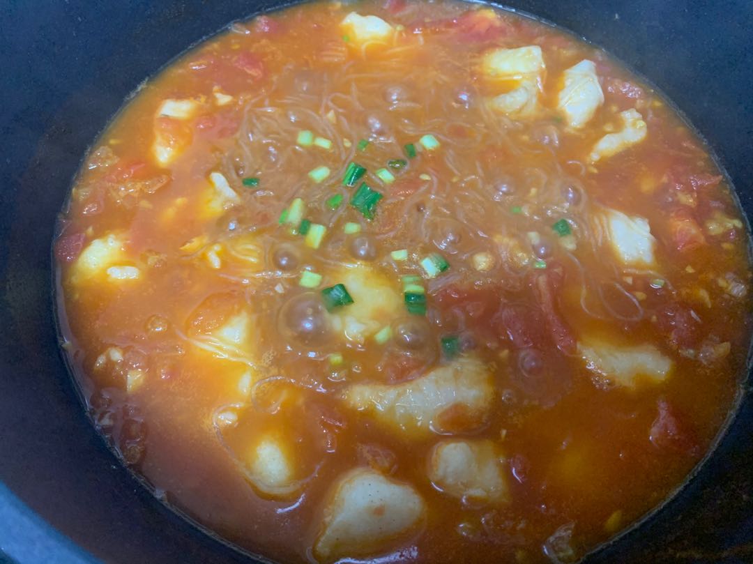 图片[11]-龙利鱼粉丝番茄汤做法步骤图低脂营养又美味不愁家人没胃口-起舞食谱网