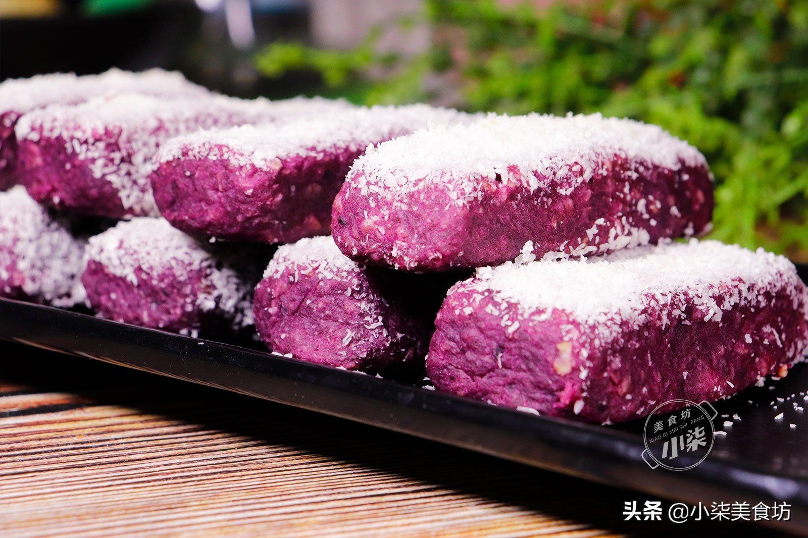 秋天多吃紫薯，教你简单做法，不用一滴水，软糯香甜比蛋糕还好吃