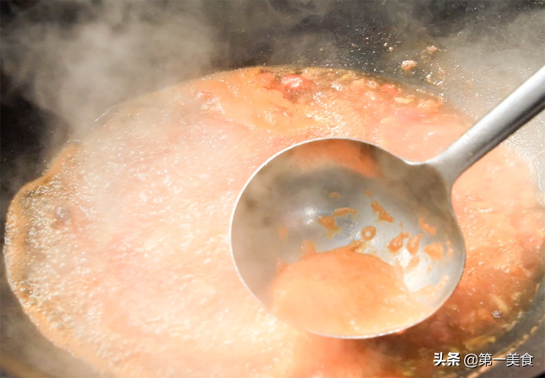 图片[7]-河南人都爱喝的“番茄疙瘩汤”做法 口感劲道 酸甜开胃-起舞食谱网