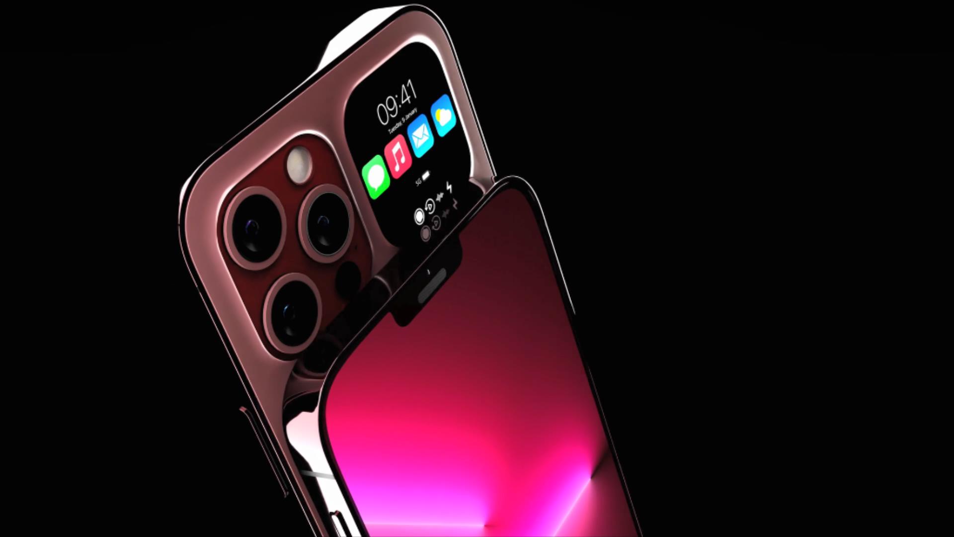 iPhone14Pro渲染图：4纳米A16+30W快充，碳纤维边框重量减少20%