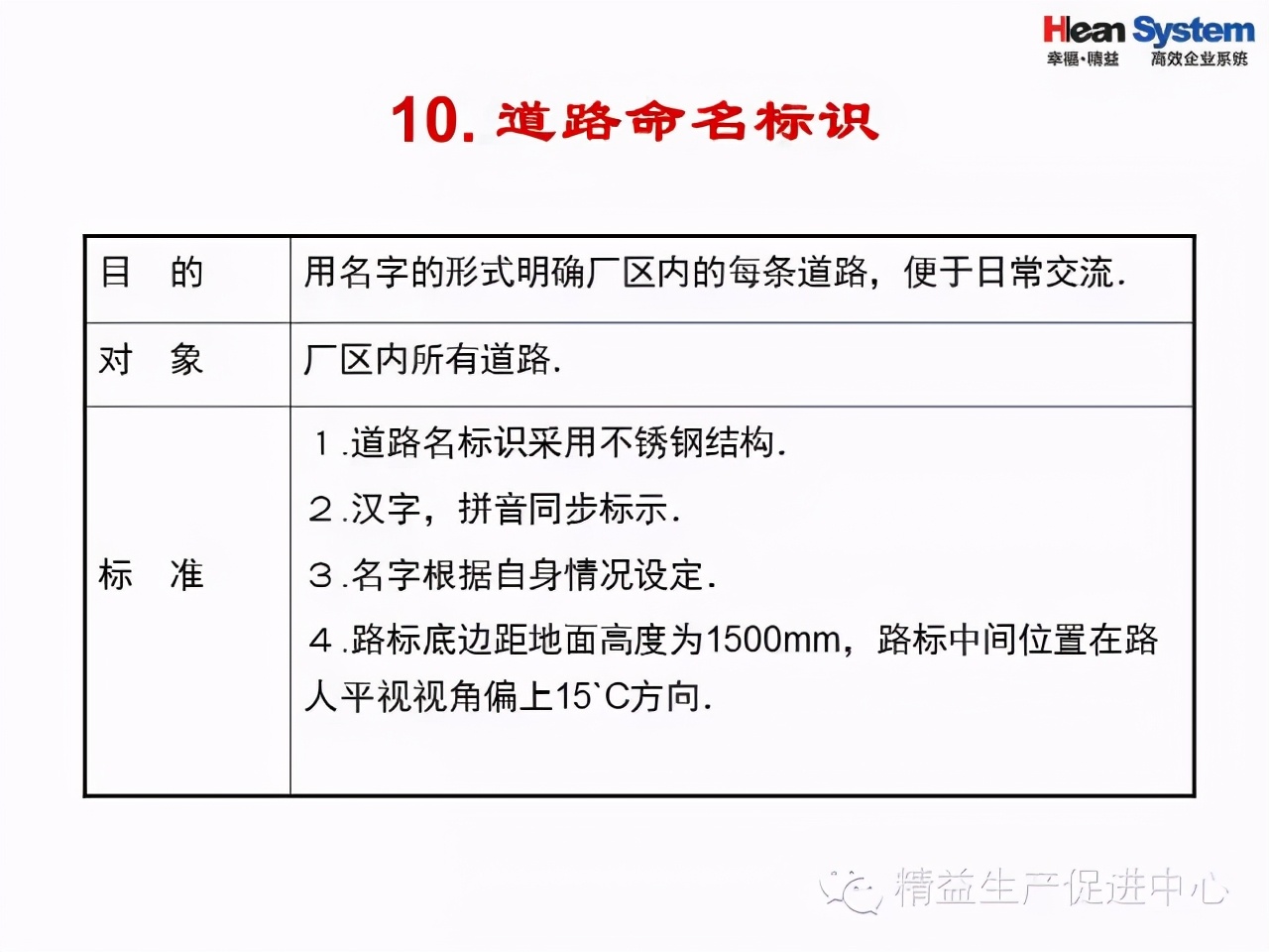 「精益學堂」目視化管理