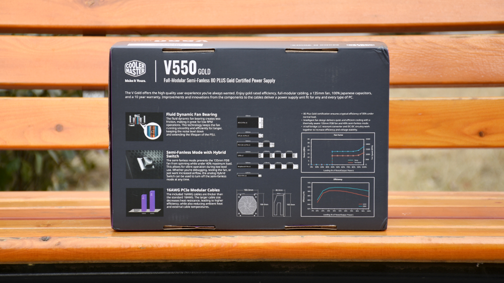 性能与静音的均衡选择丨酷冷至尊V550 GOLD全模组电源