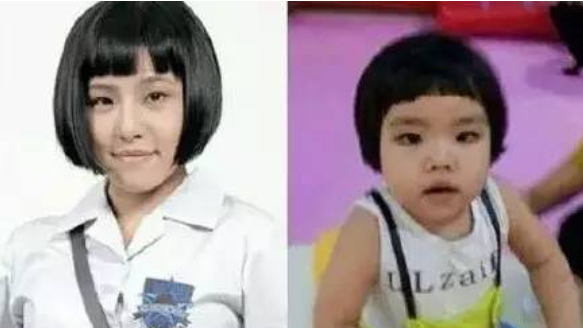 孩子撞脸明星！李荣浩也有分身了，朱茵女儿完全是翻版邱淑贞