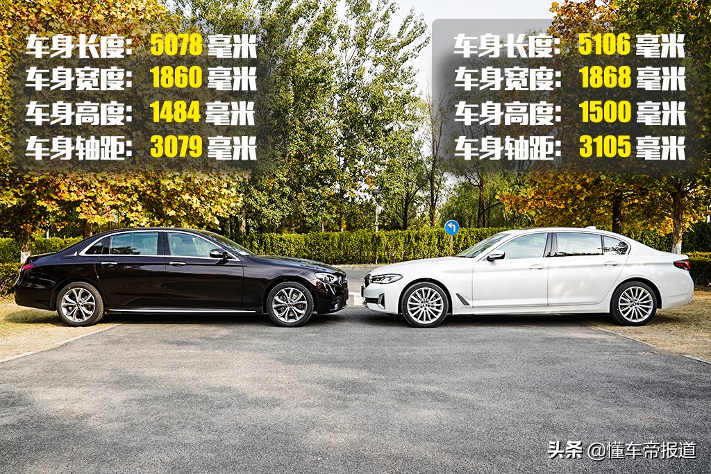 新车 | 宿敌对决！首试2021款宝马5系对比奔驰E级