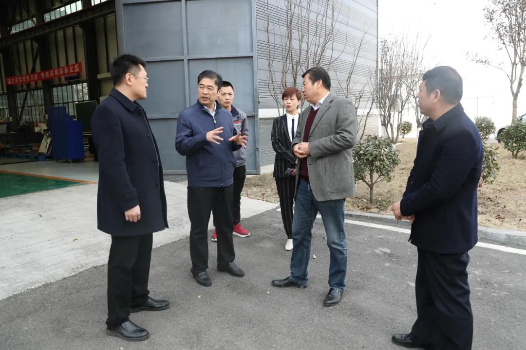 高效落实 园区担当|韩利师到企业调研