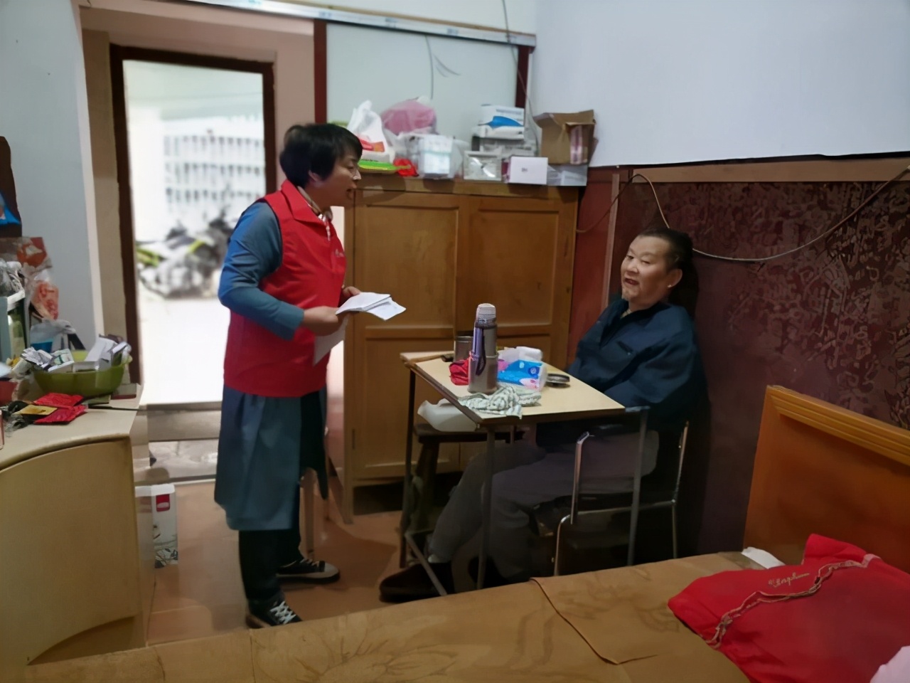 金英勤|新金东人志愿服务队进社区