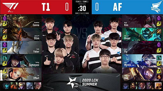 LCK：Faker重回首发淘汰AF，T1保留晋级S10希望