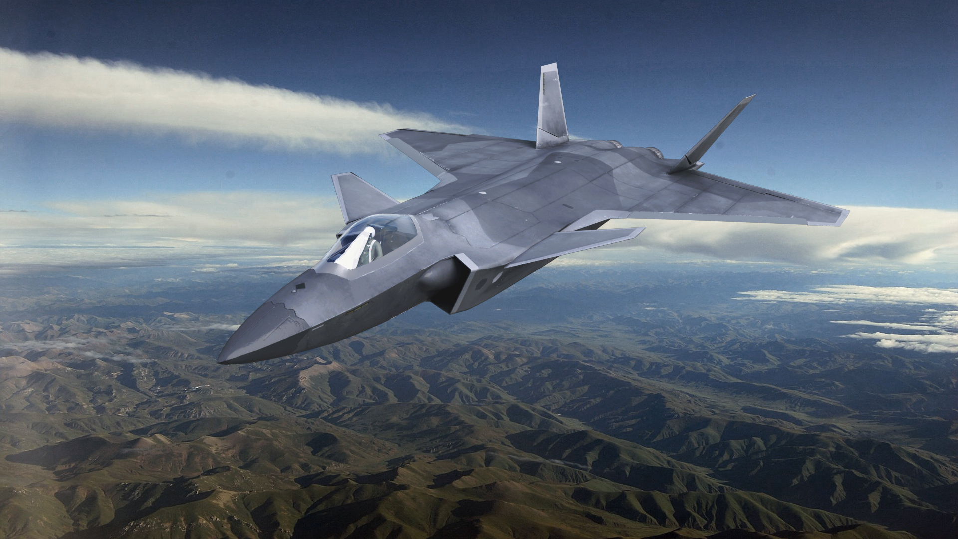 歼20、F22、F35和苏57决战“紫禁之巅”，谁更胜一