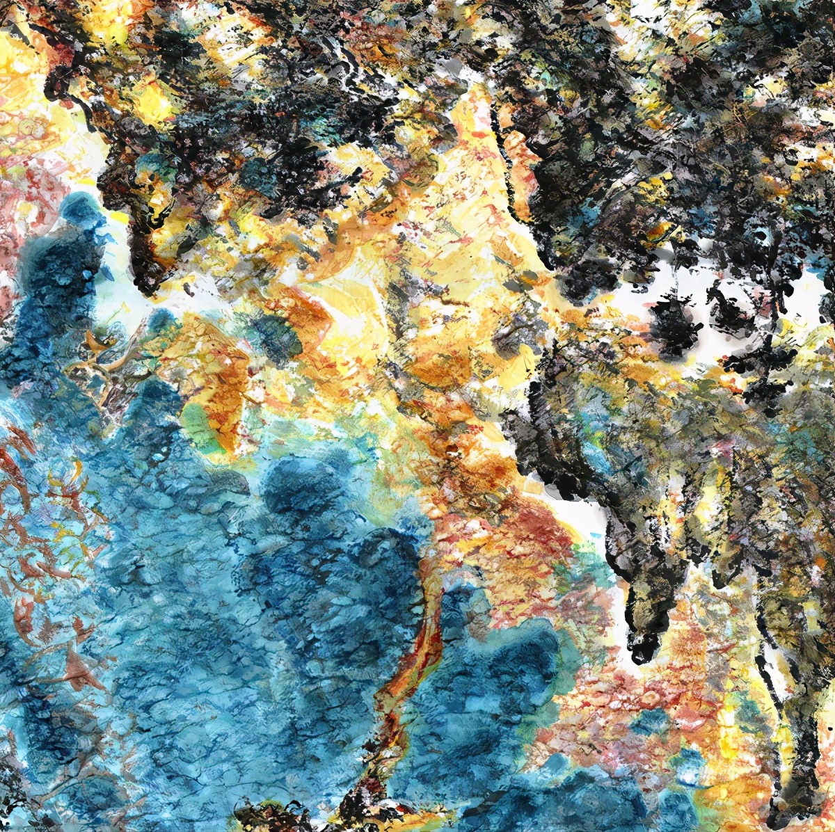 破解中国水墨画与西方油画的关捩点