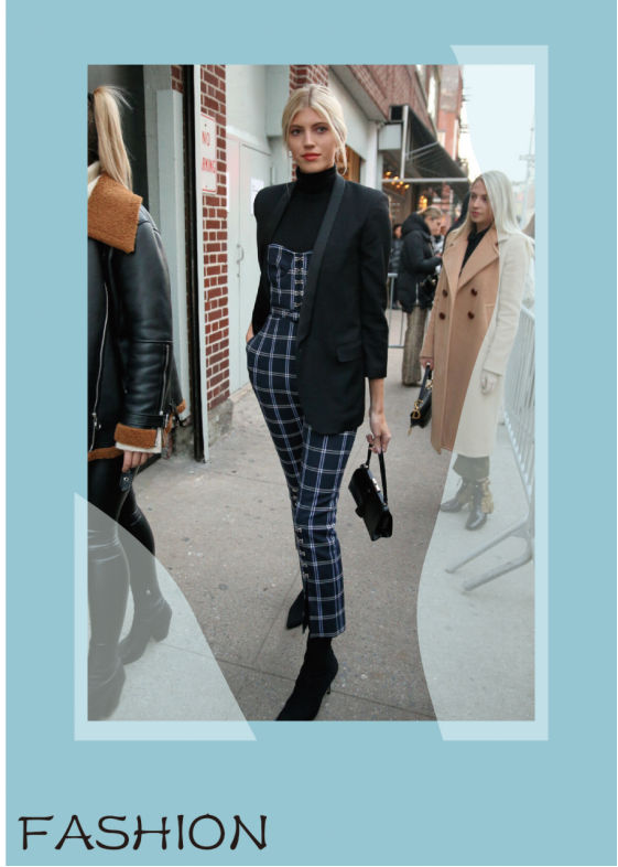 复古风今年强势来袭，款式百搭的格纹裤“卷土