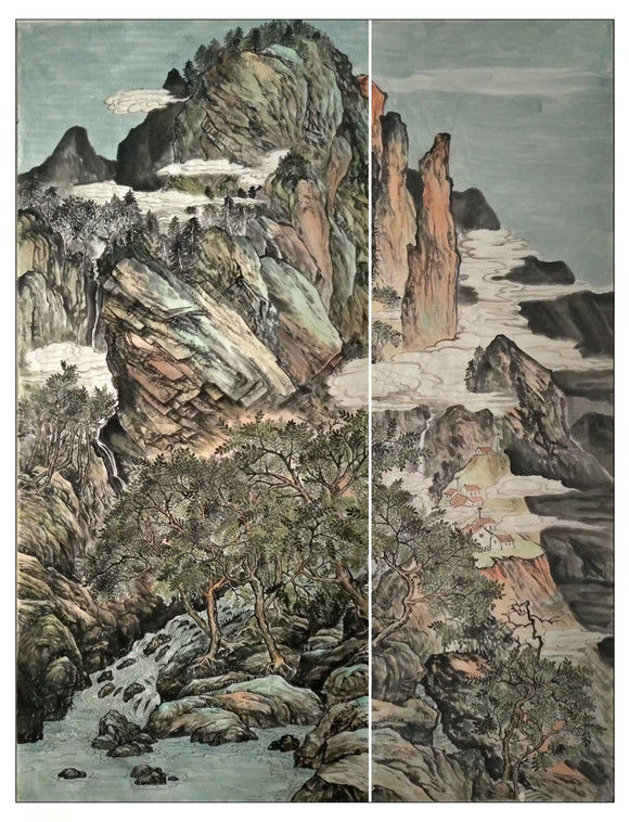 画家杜海静作品欣赏