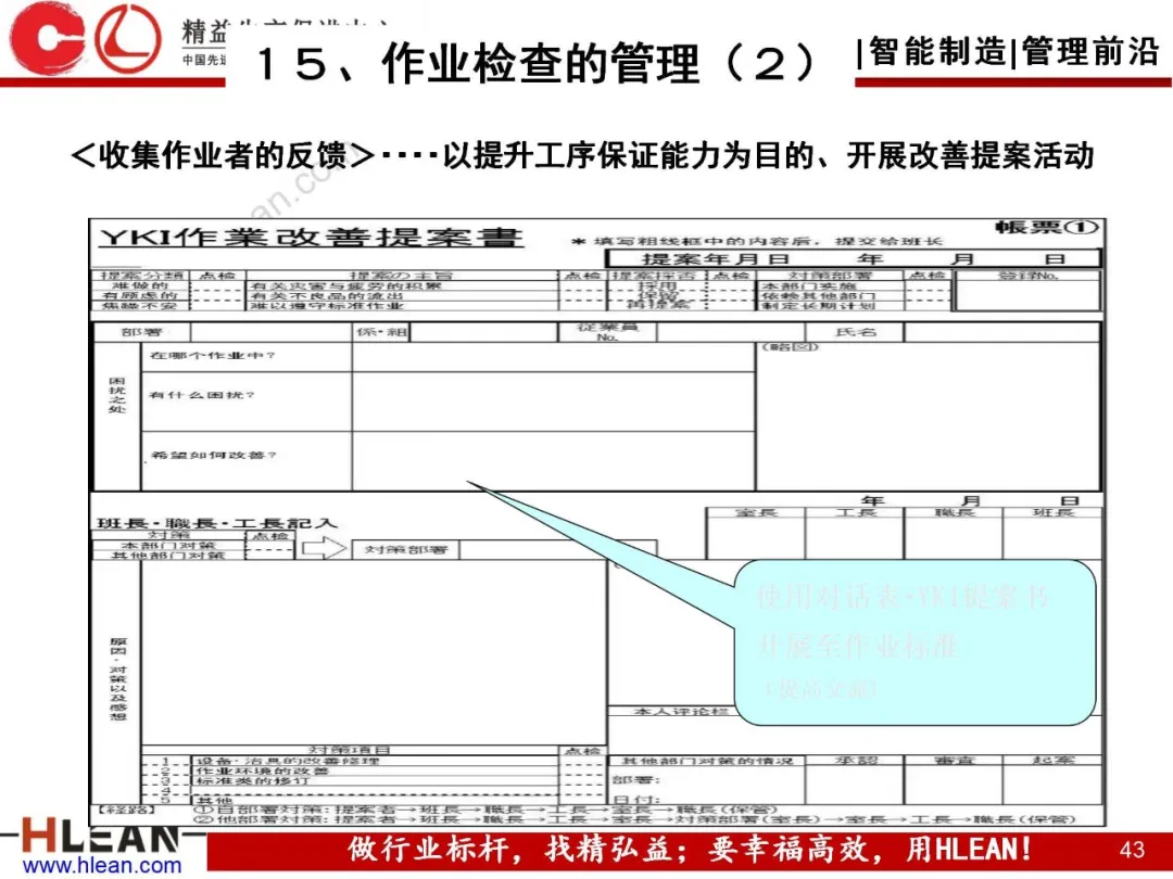 「精益学堂」自工序完结培训讲义