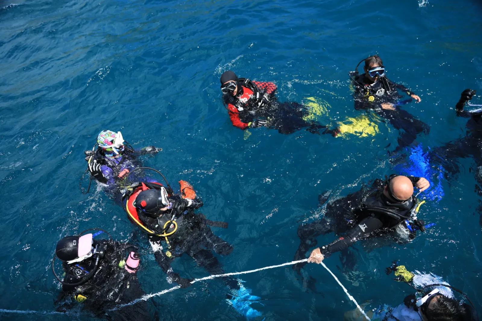 分界洲岛潜水主题活动顺利举办，全新潜点惊喜亮相