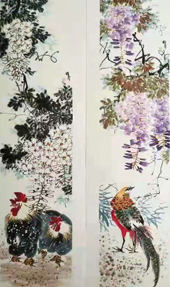 画家金大力 妙手丹青 活灵活现