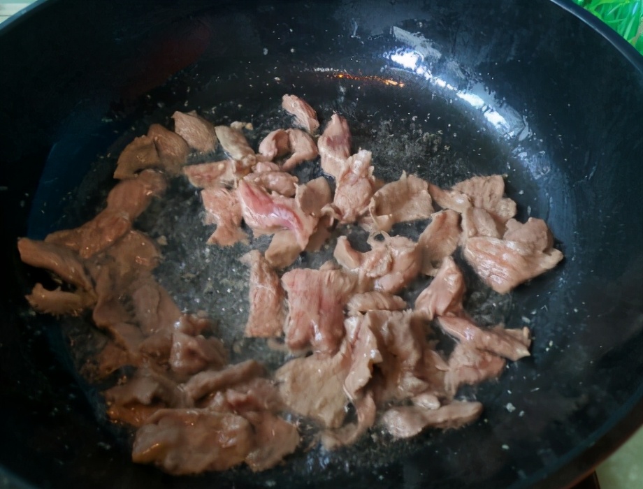 图片[4]-芥兰炒牛肉的做法步骤图 牛肉嫩又滑入味不发柴-起舞食谱网