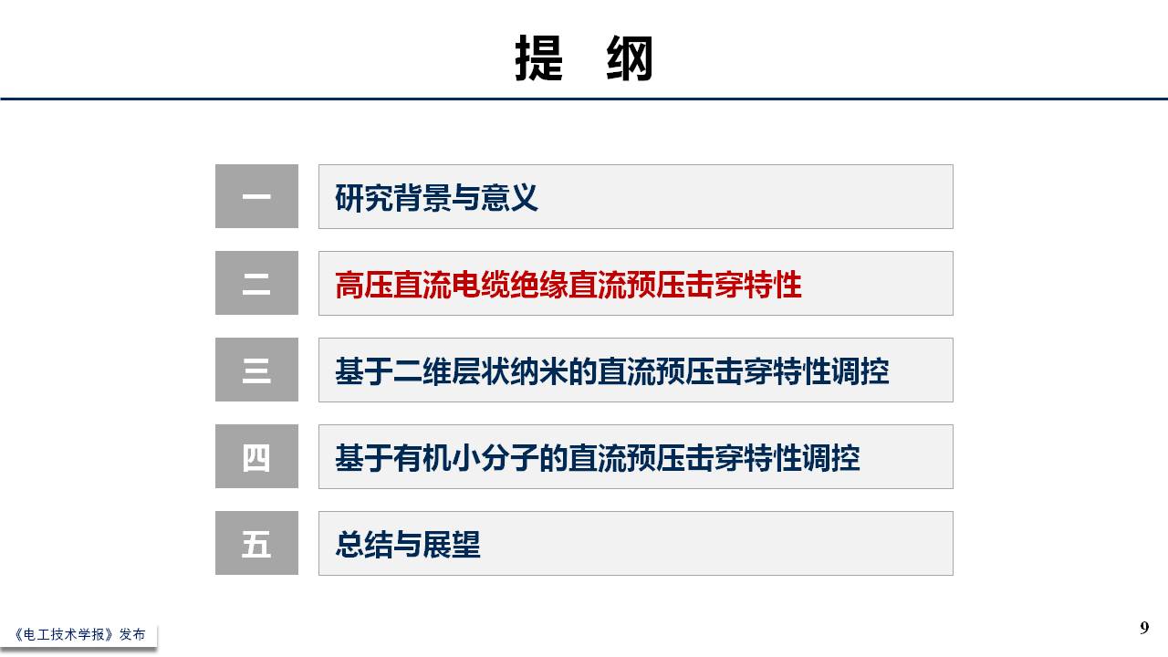 天津大學(xué)李忠磊副教授：高壓直流電纜絕緣直流預(yù)壓擊穿特性及調(diào)控