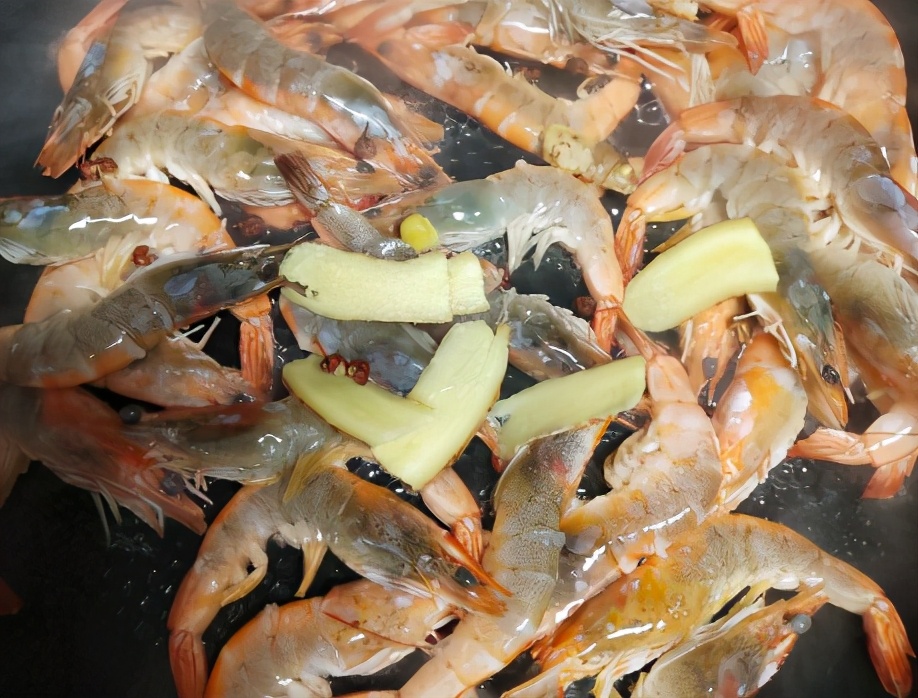 图片[5]-煮大虾的做法步骤图 虾肉鲜味足嫩滑不老-起舞食谱网