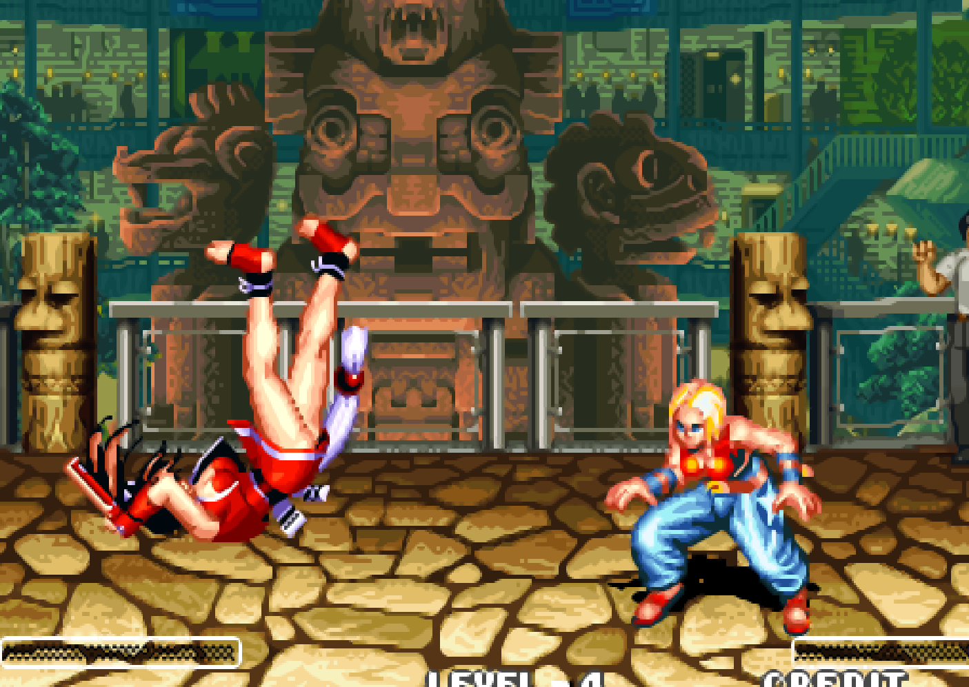 當(dāng)年玩街機游戲用過的騷操作，連女性NPC都不放過