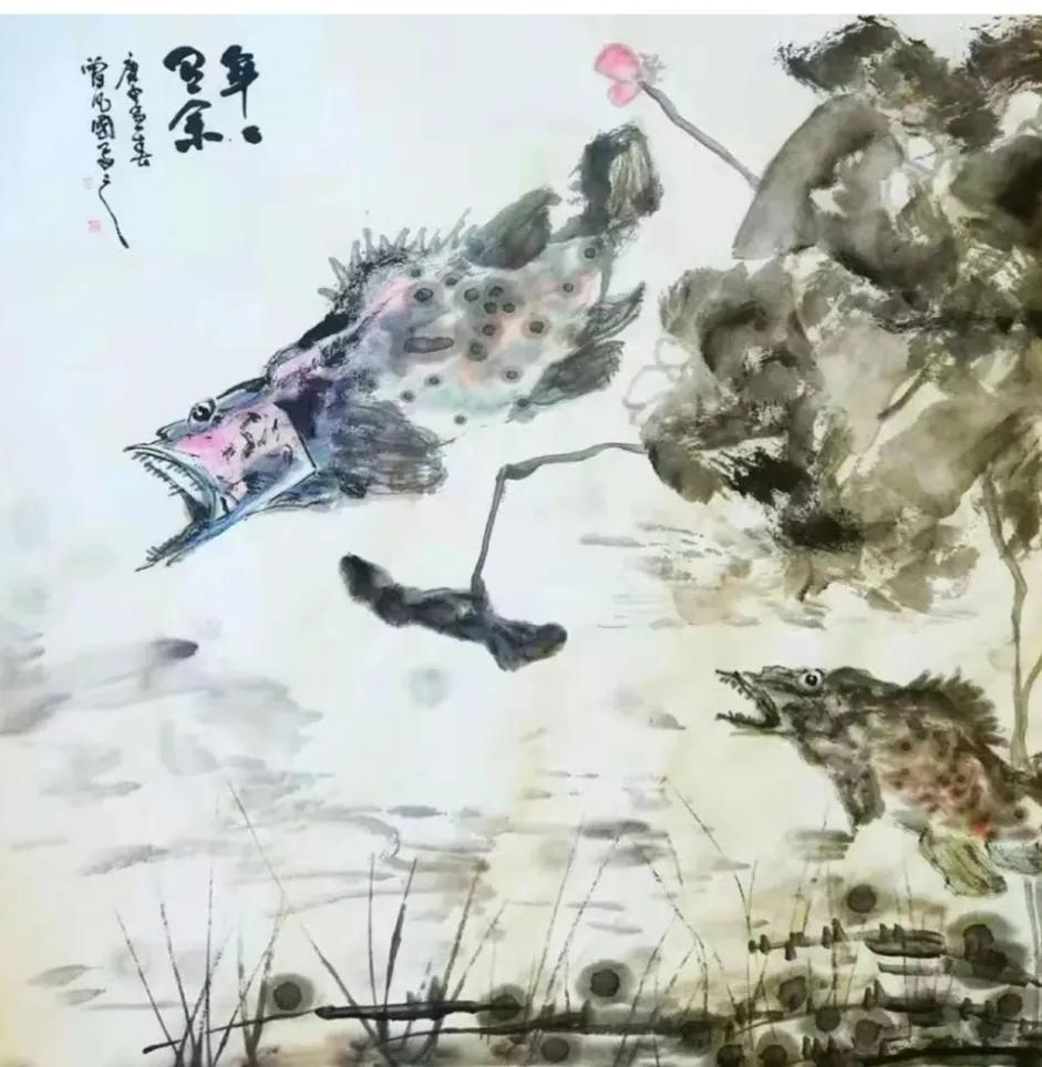 監(jiān)利出了個(gè)中國(guó)當(dāng)代實(shí)力派畫家—曾凡國(guó)