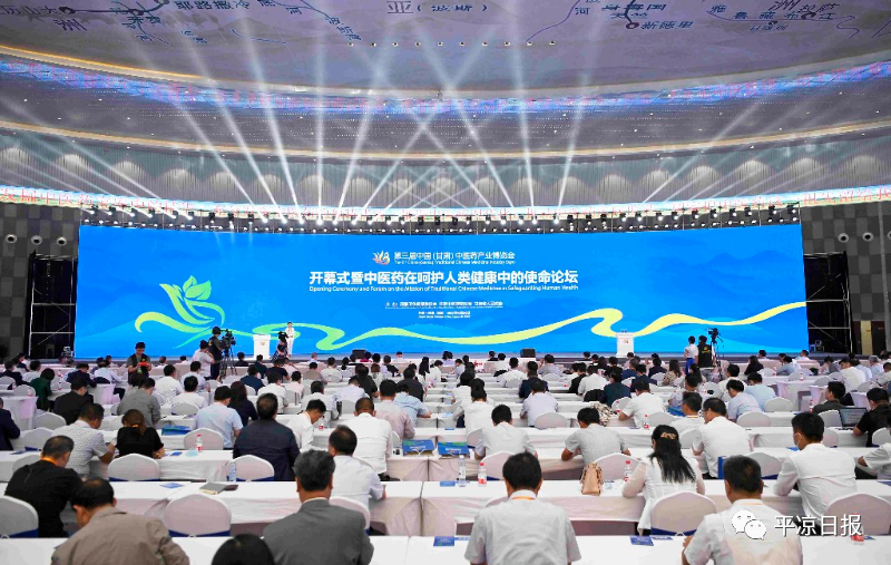 王奋彦率团参加第三届中国（甘肃）中医药产业博览会