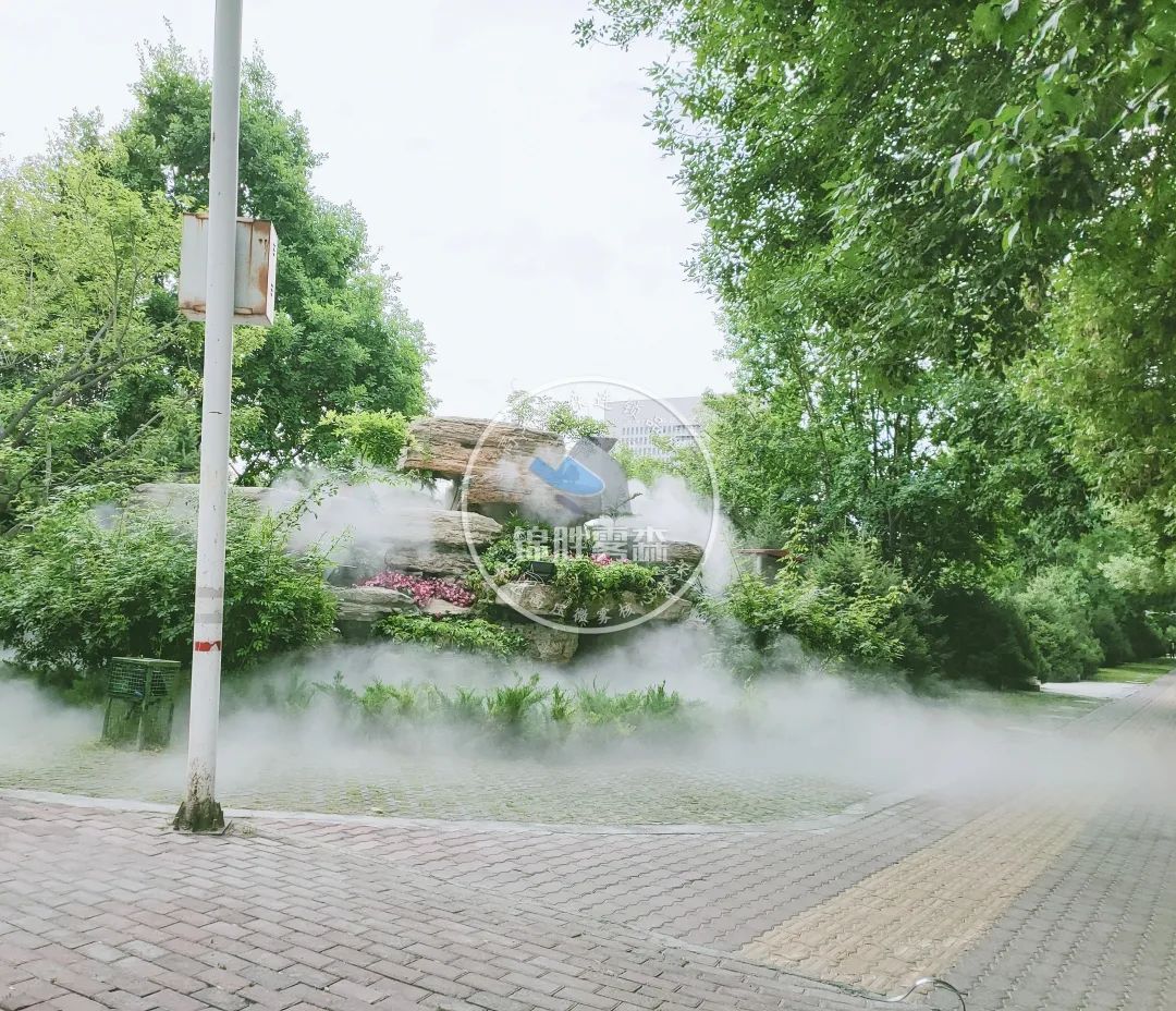 人造雾建设生态园林，享生态环境——锦胜雾森