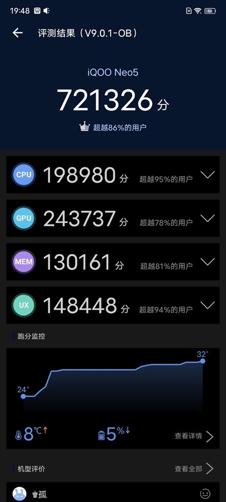 iQOO Neo5评测：双芯性能旗舰“生而强悍”理念更成熟