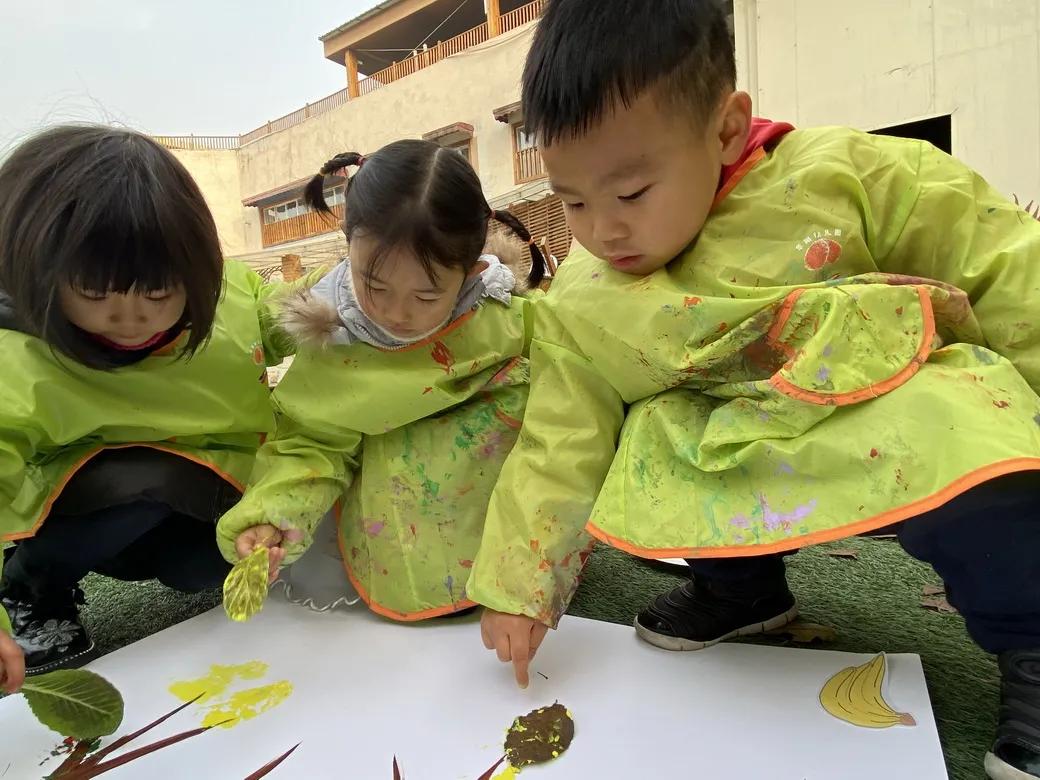 巧用天然材料，感受自然之美丨天府新区华阳幼儿园开展户外活动