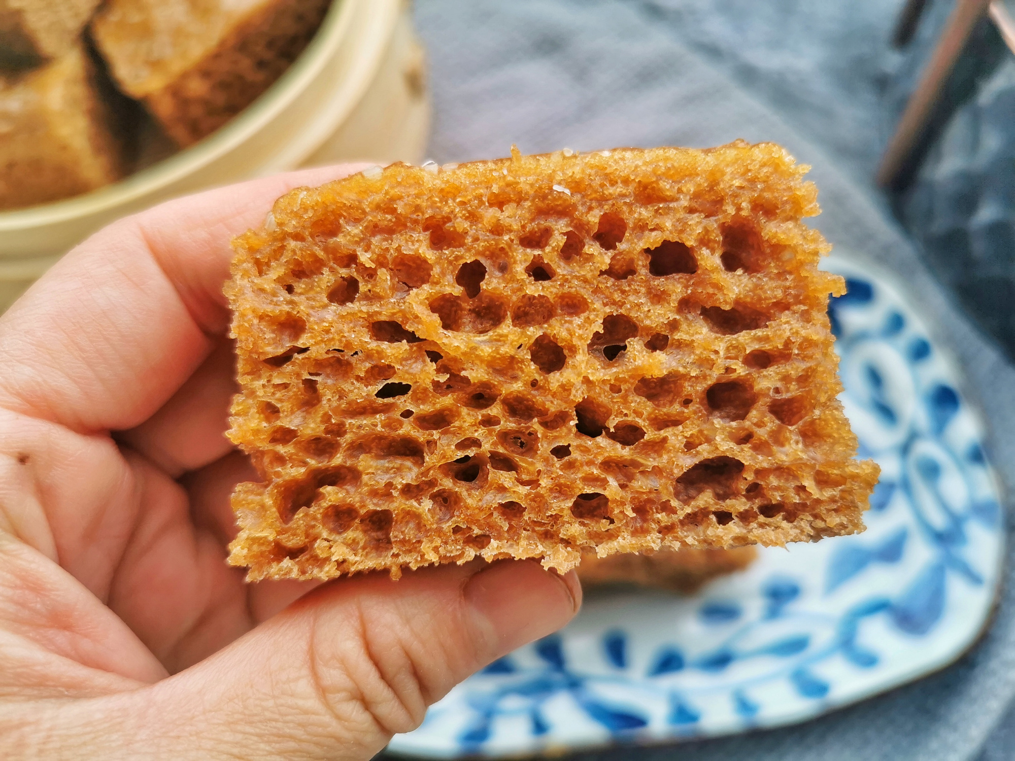 想吃馬拉糕不用去茶樓了，自己在家就能做，軟糯Q彈，比發糕好吃