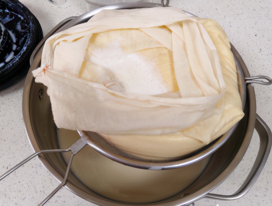 图片[3]-早餐自制豆腐脑做法  不用卤水和石膏 又滑又嫩不苦-起舞食谱网