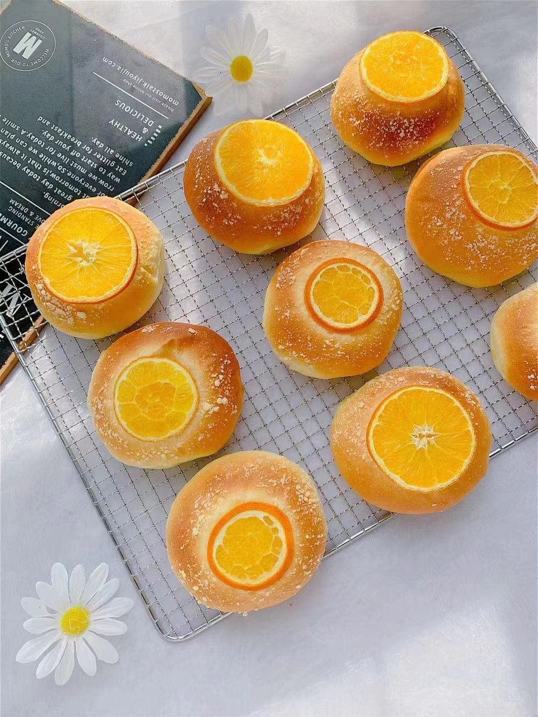 图片[12]-日式香橙奶酥包做法步骤图 维C丰富-起舞食谱网