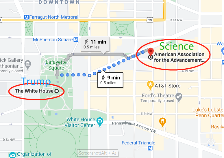 办公地点离白宫仅800米，Science主编隔空再怼特朗普