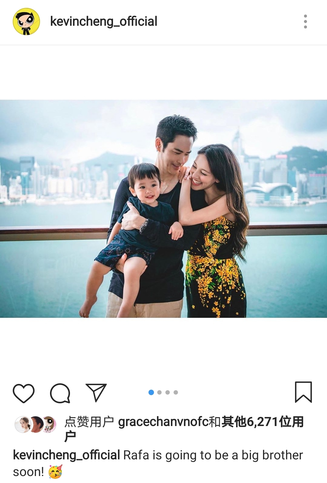 鄭嘉穎曬一歲半兒子，成功從一數到十開心拍手，表情豐富萌態十足