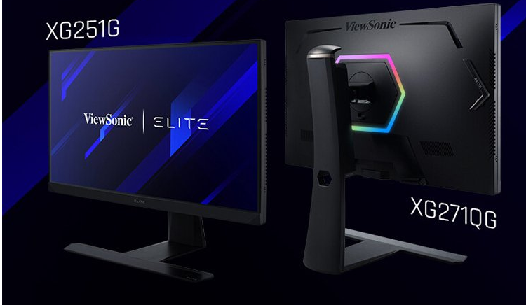 优派推出新款 Elite 系列游戏显示器：支持英伟达 Reflex 低延迟技术