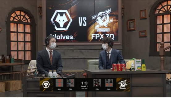 第五人格2021IVL夏季赛常规赛 Wolves vs FPX.ZQ 第一局