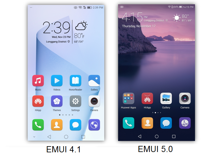 童年回忆：EMUI10今日公布，回望华为荣耀手机桌面上这八年