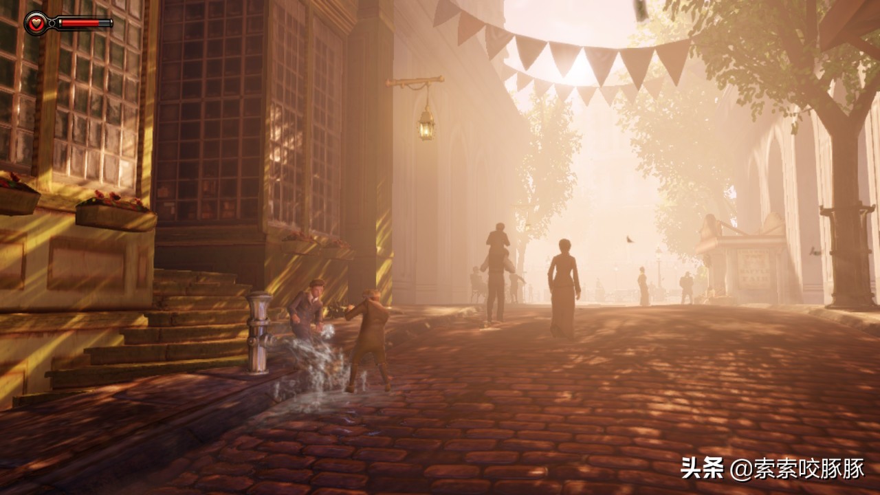 Switch版《生化奇兵无限》这画面简直美到没朋友，冷门神作再炒热