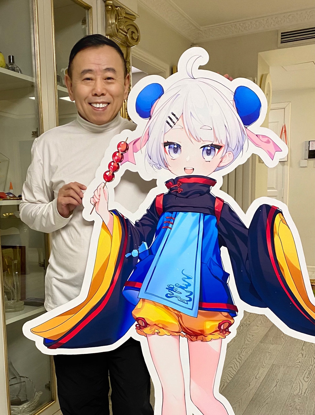 Cai Ming open is wonderful linkage, dish colza leaves broadcast game, 2 dimension laugh at stalk dehisce to come