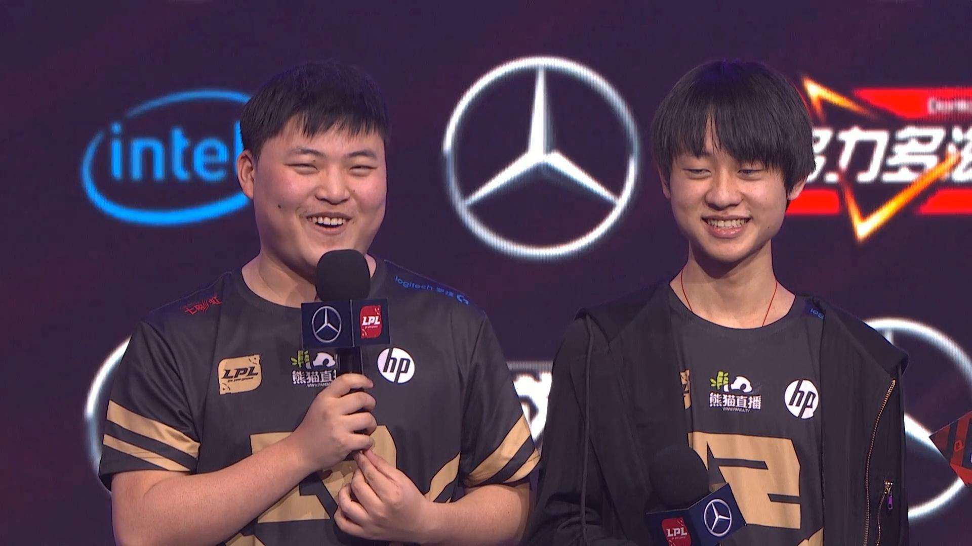 TES阿水直播与小明互动，Ming两个字说出RNG失去