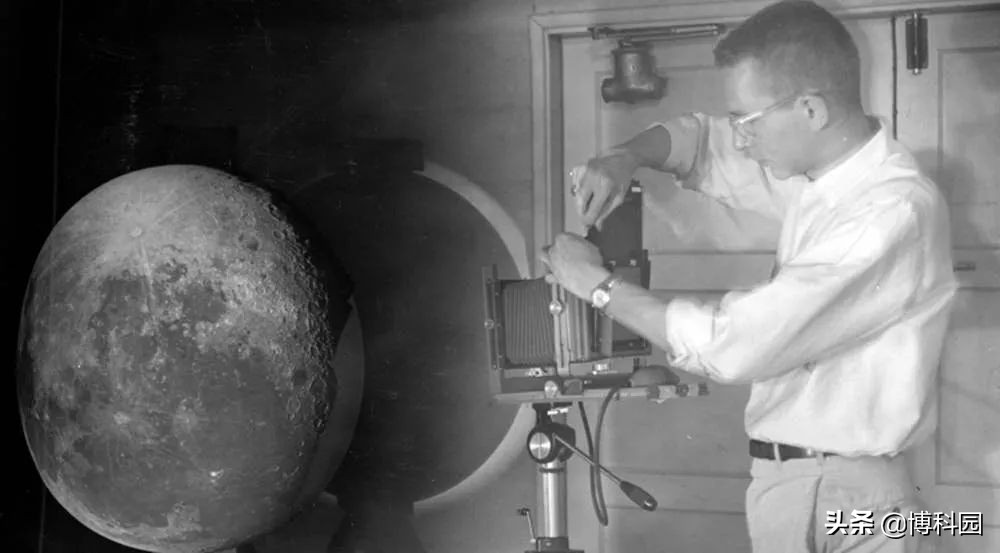 在1969年登月前，为阿波罗绘制月球地图，助力人类登月