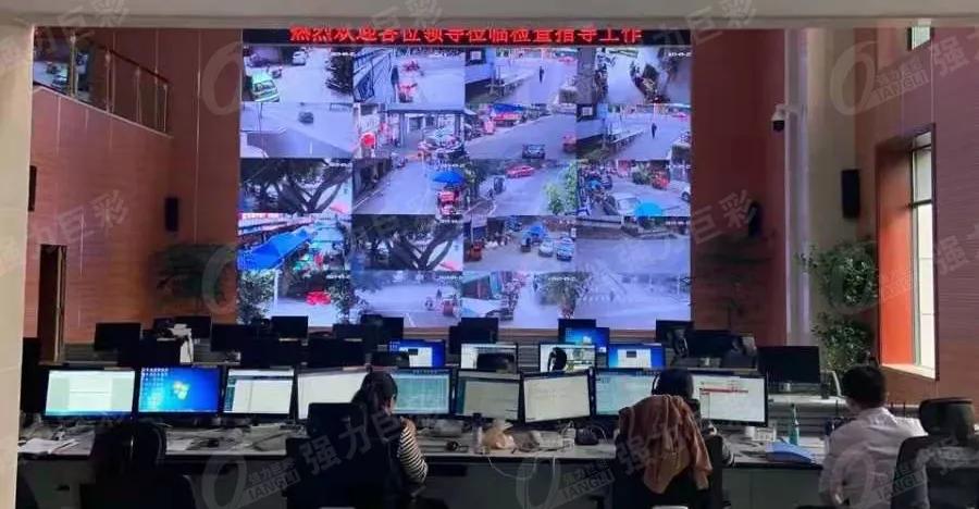 年终岁末，强力巨彩安防监控应用力助春节平安保障