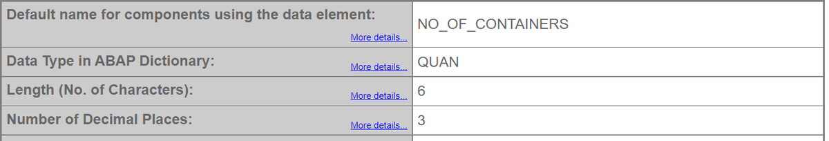 SAP QM 检验批上的'容器数’