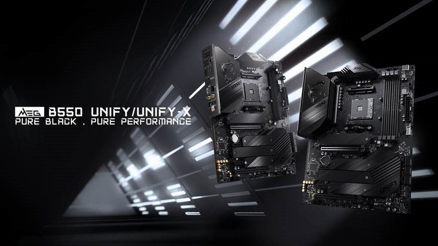 微星正式发布MEG B550 UNIFY 系列主板