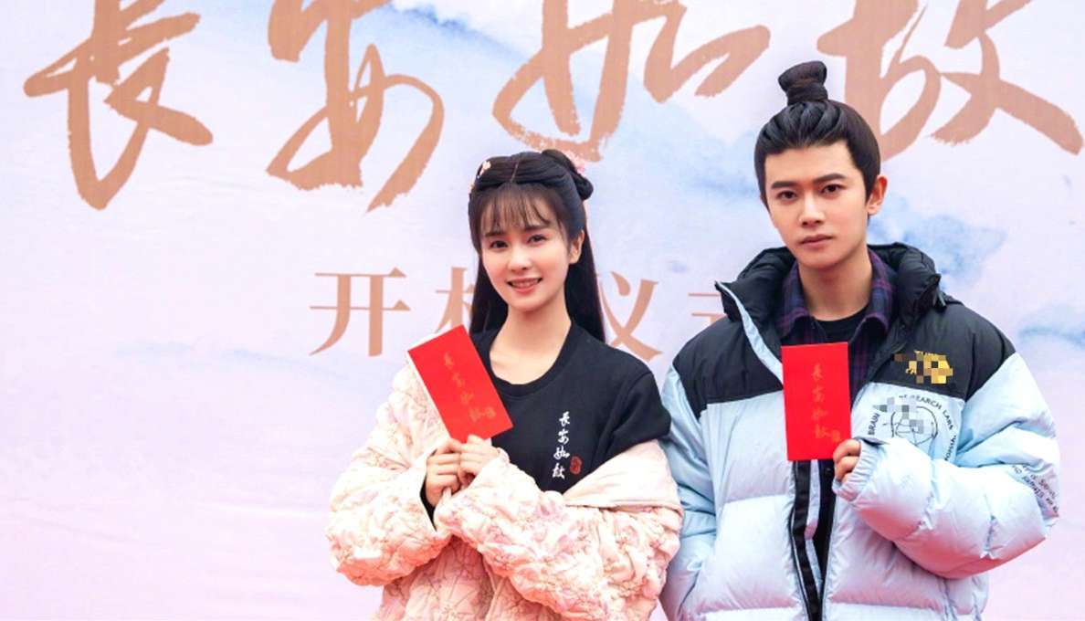 《长安如故》杀青，男主角“发际线”惹争议，白鹿造型像褚璇玑