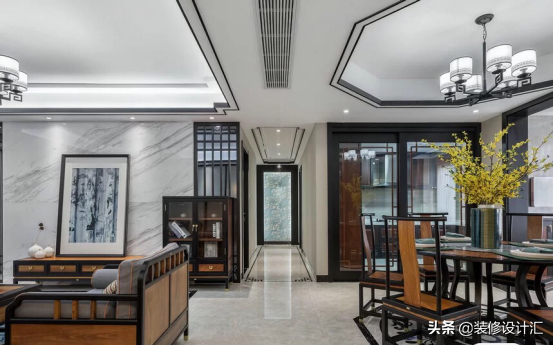 新中式别墅装修：不一样的装修风格